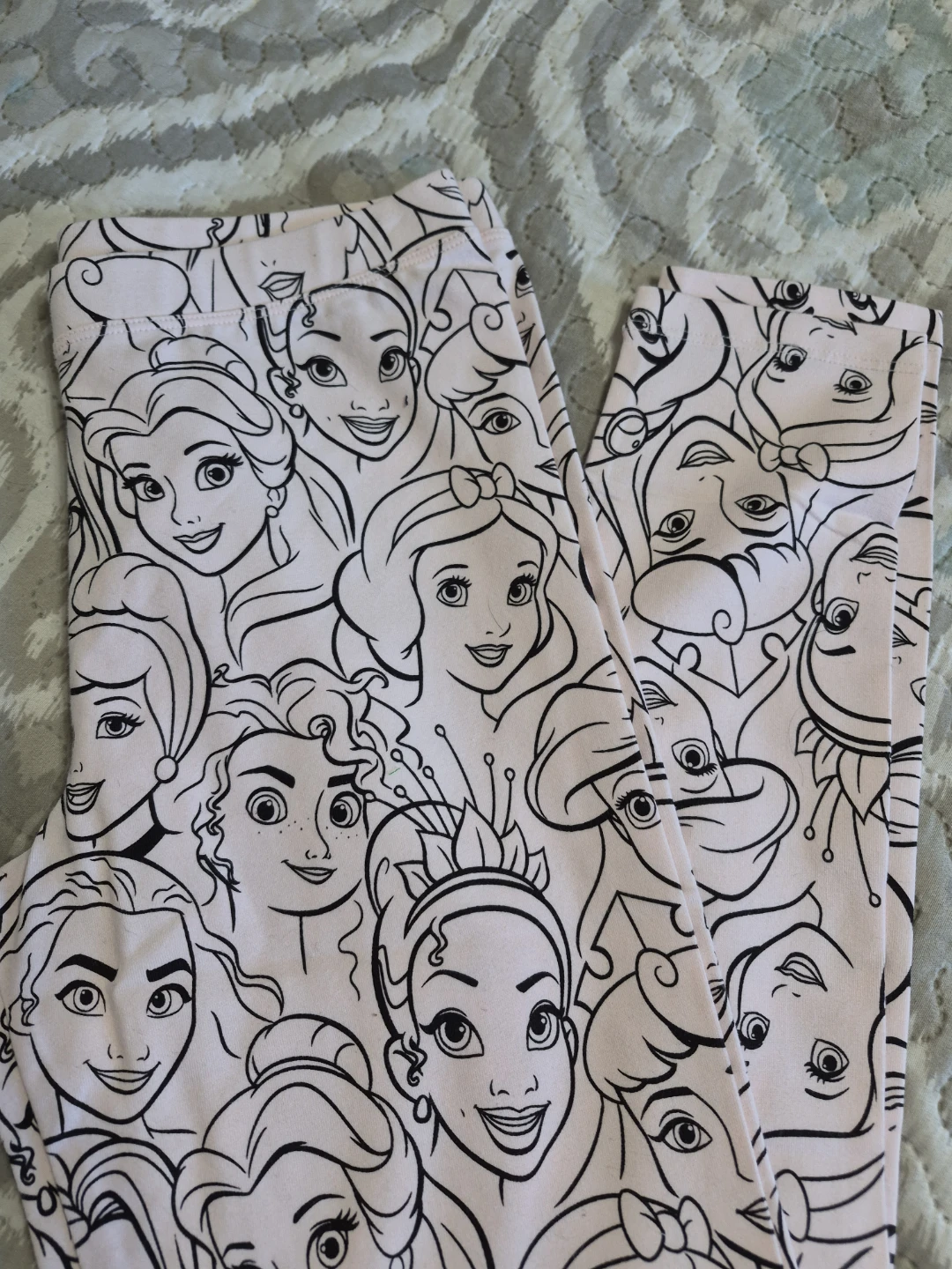 Disney's Princesses Girl's Child Size X Large PJ Pants - photo 2