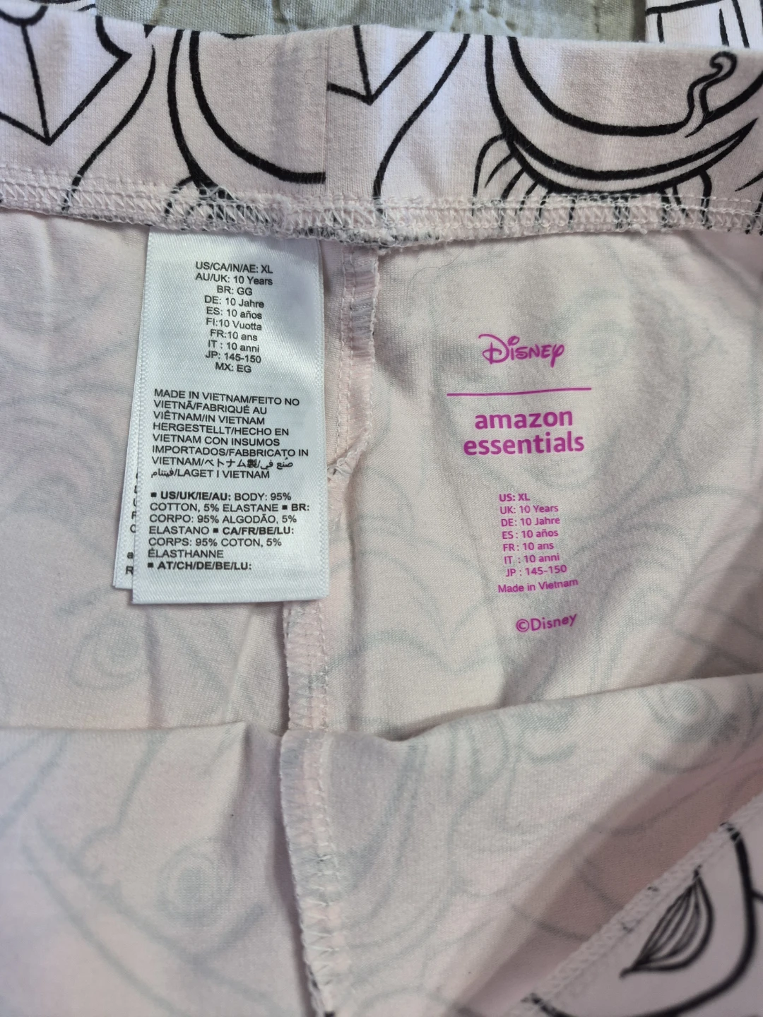 Disney's Princesses Girl's Child Size X Large PJ Pants - photo 4