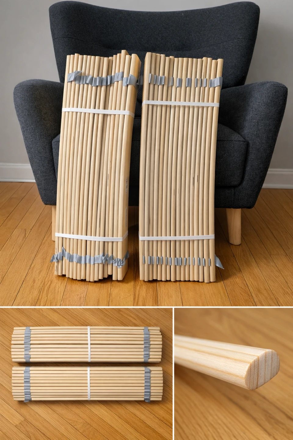 2  IKEA LURÖY Bed Slat