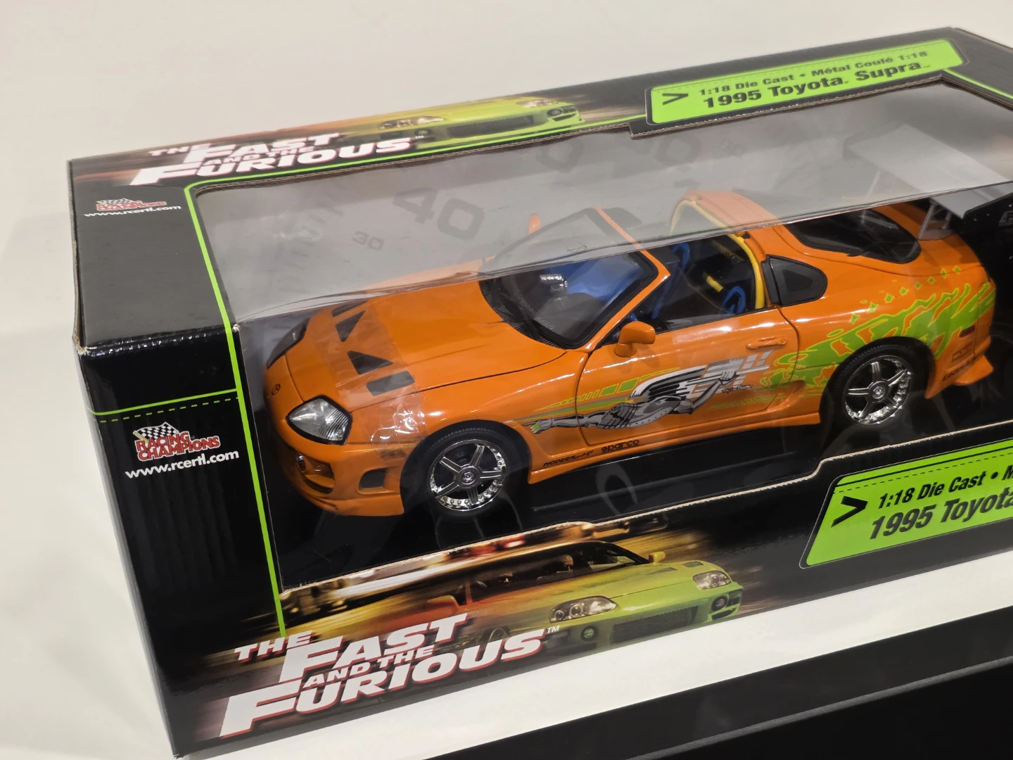 1995 TOYOTA SUPRA THE FAST AND THE FURIOUS 1:18 Racing Champions - photo 2