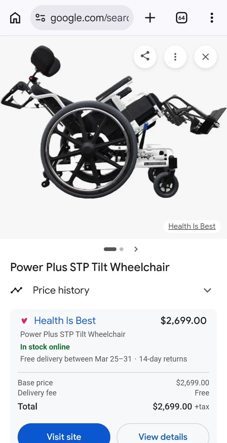 Power Plus Mobility STP ₩H€€L €HA!R - photo 3