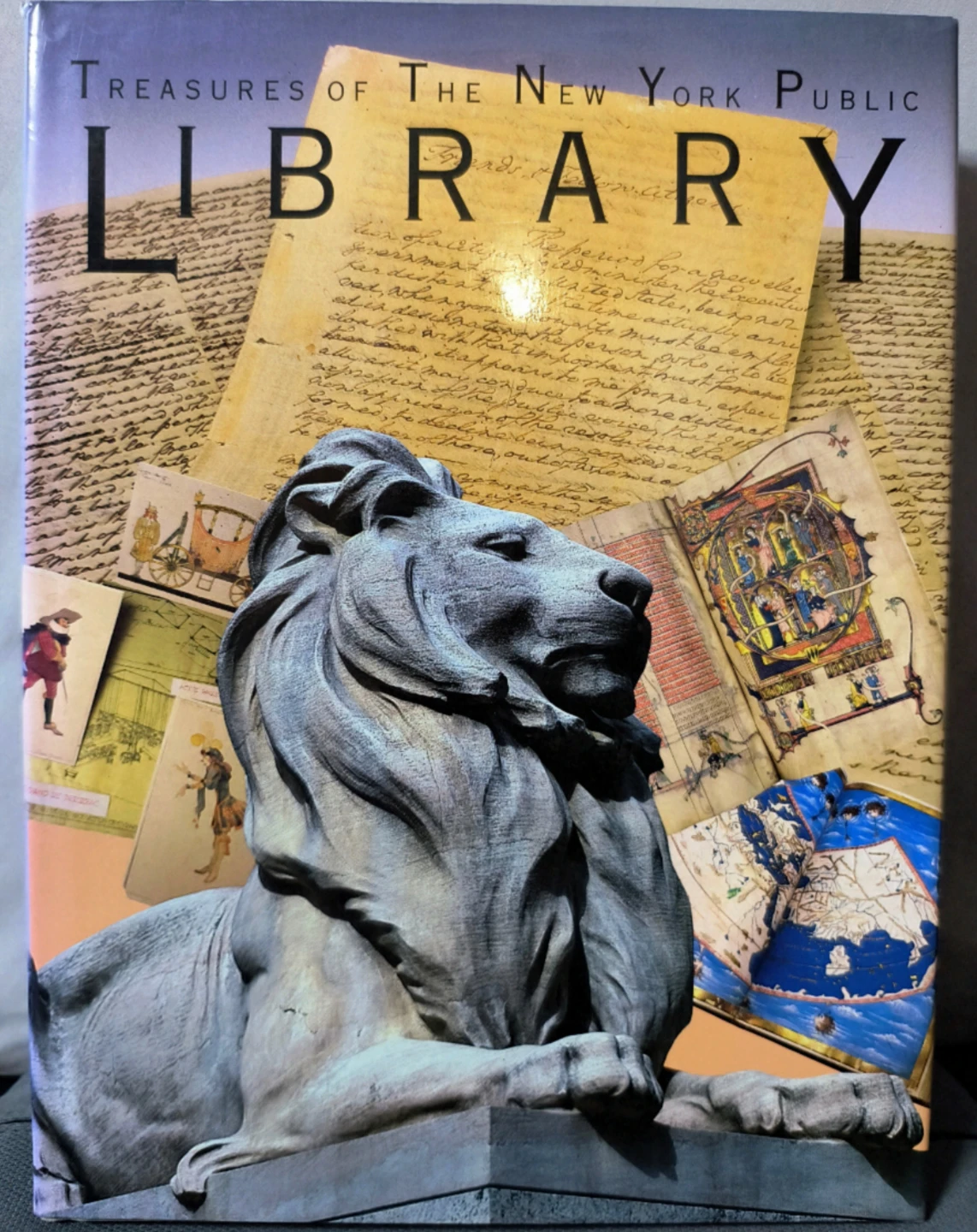 Treasures of the New York Public Library, Hardcover Book