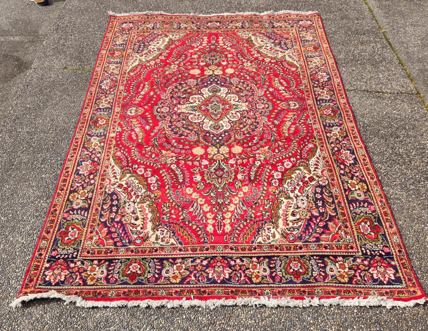 Large Hand Woven Persian Area Rug Carpet - photo 3