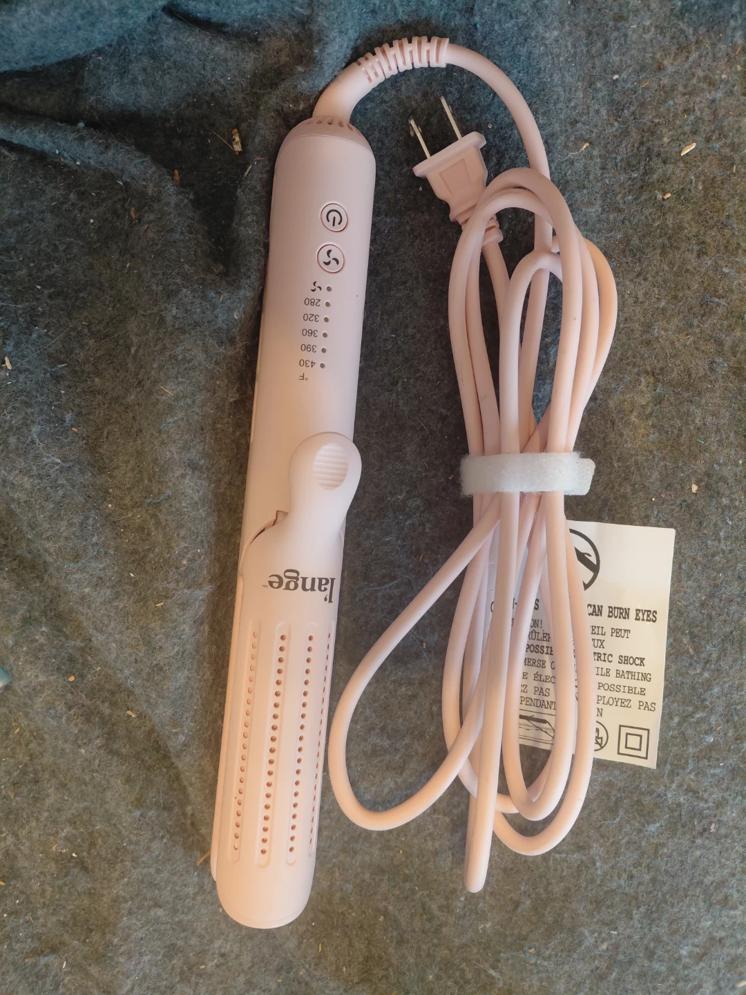 Lange Hair Curling Wand - Pink