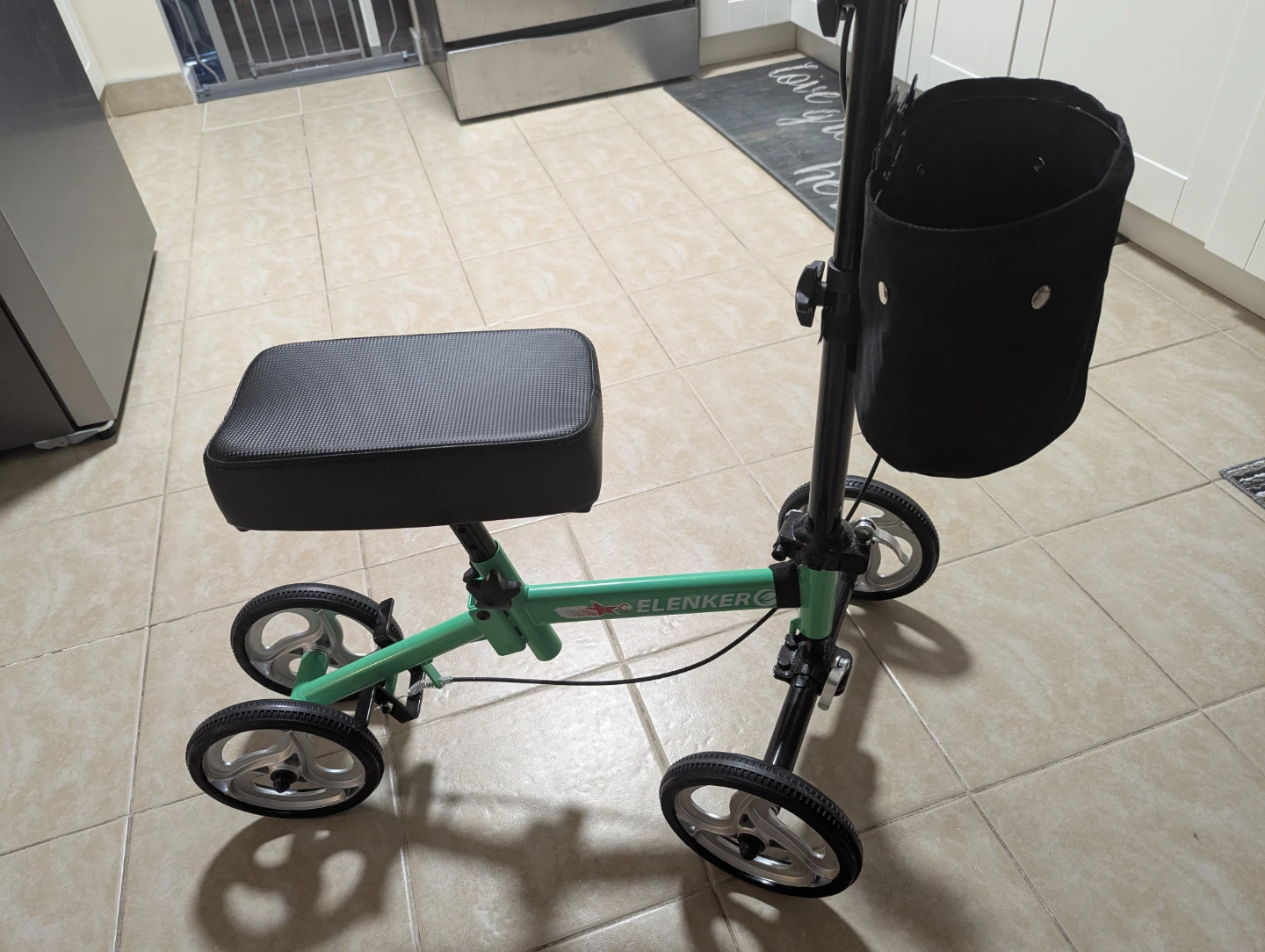 ElengerG Knee Scooter with Basket