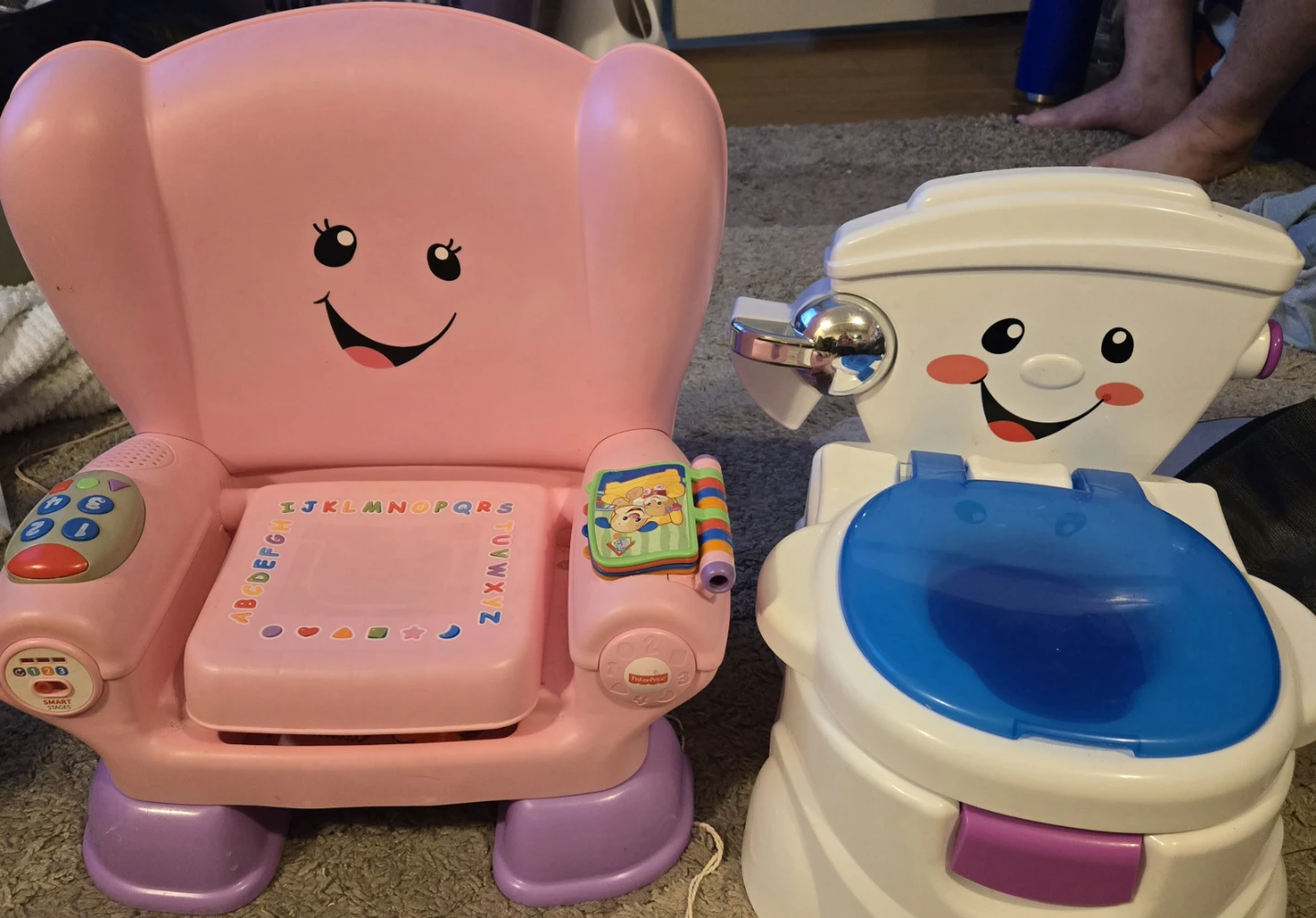 Fisher-Price Learn & Grow Musical Chair & Potty Training Set