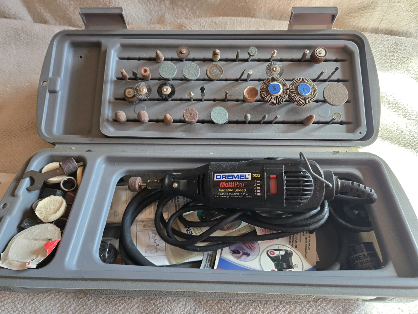 Dremel Multipro with all attachments - 175+ uses
