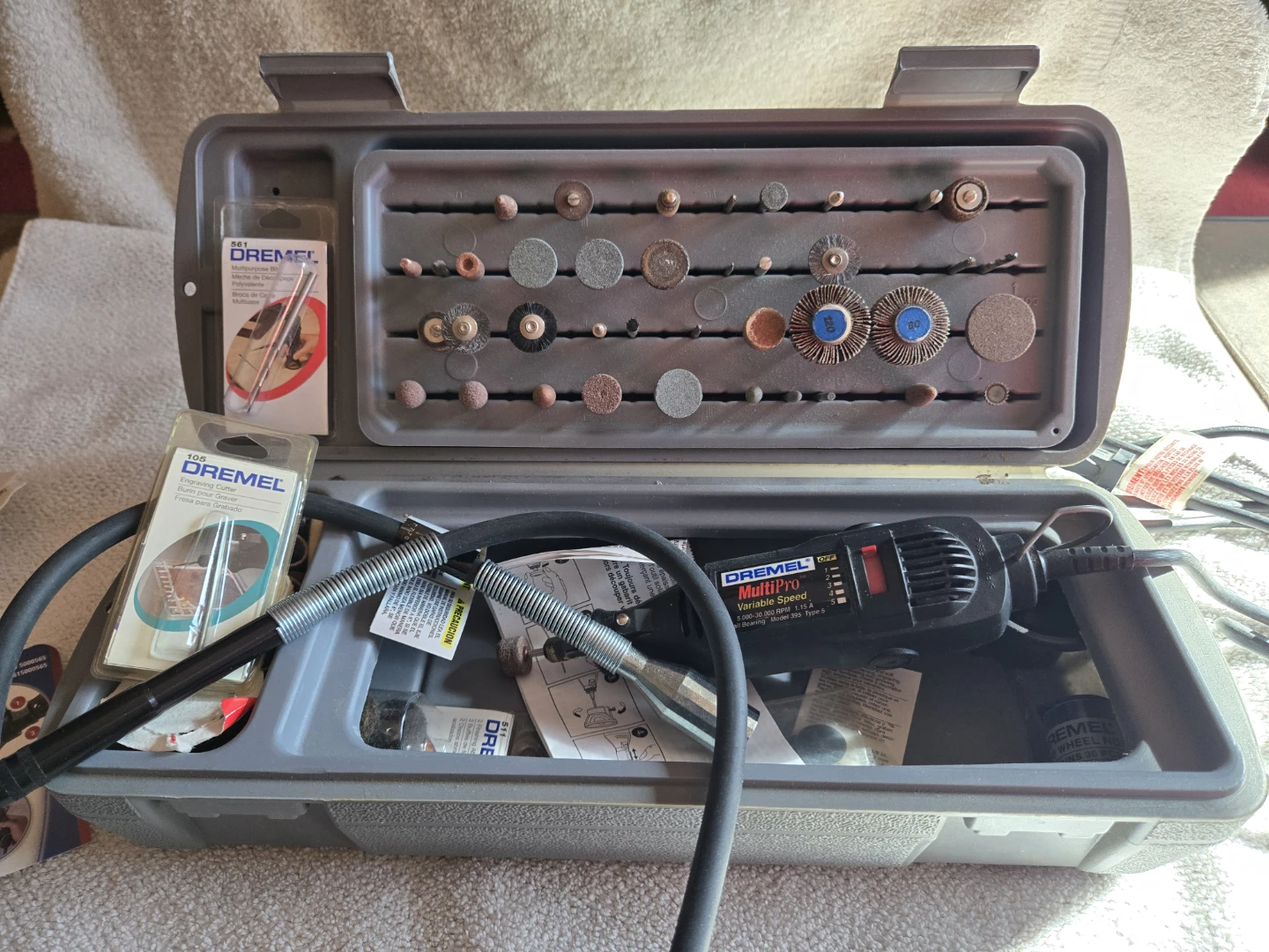Dremel Multipro with all attachments - 175+ uses - photo 3