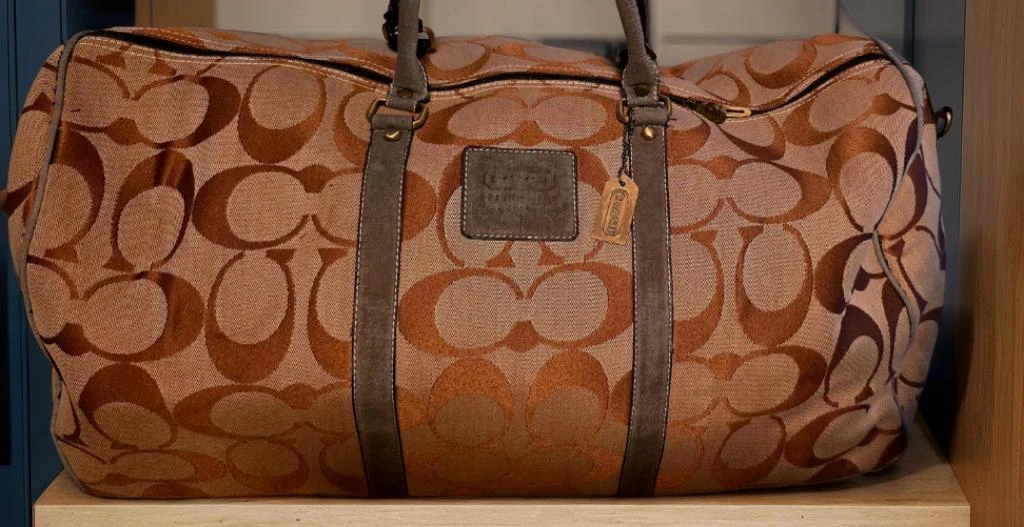 Large Coach Signature C Monogram Weekender Bag - photo 2