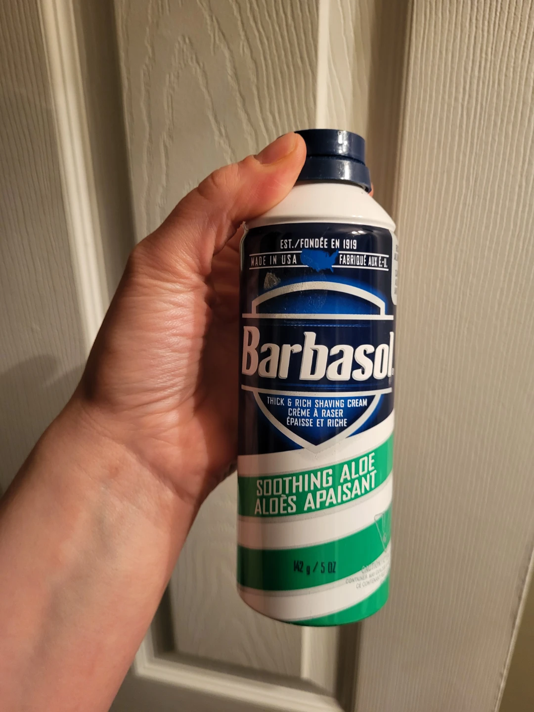 Barbasol Soothing Aloe Shaving Cream - 5 oz