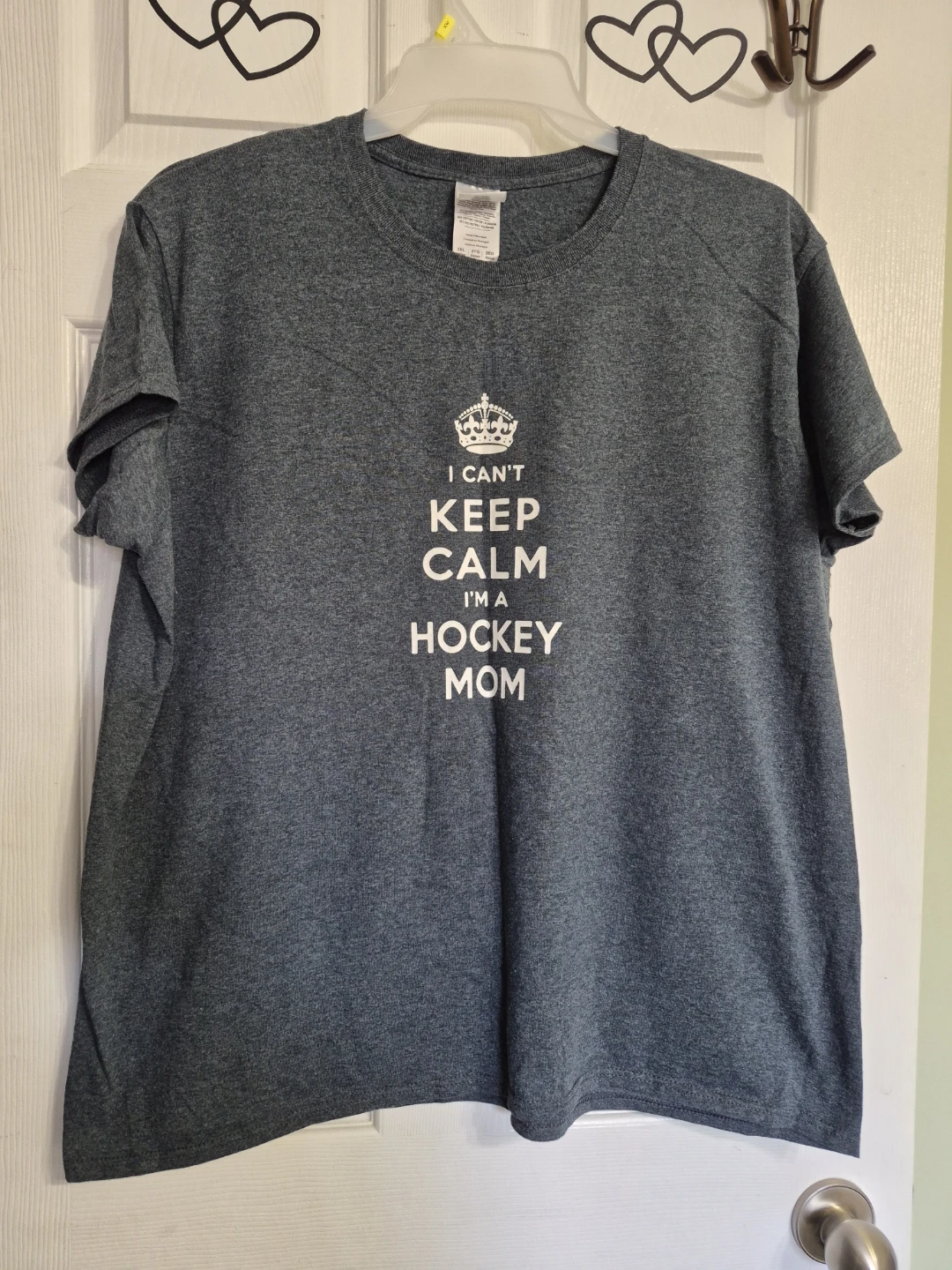 Hockey Mom Size 2XL T- Shirt