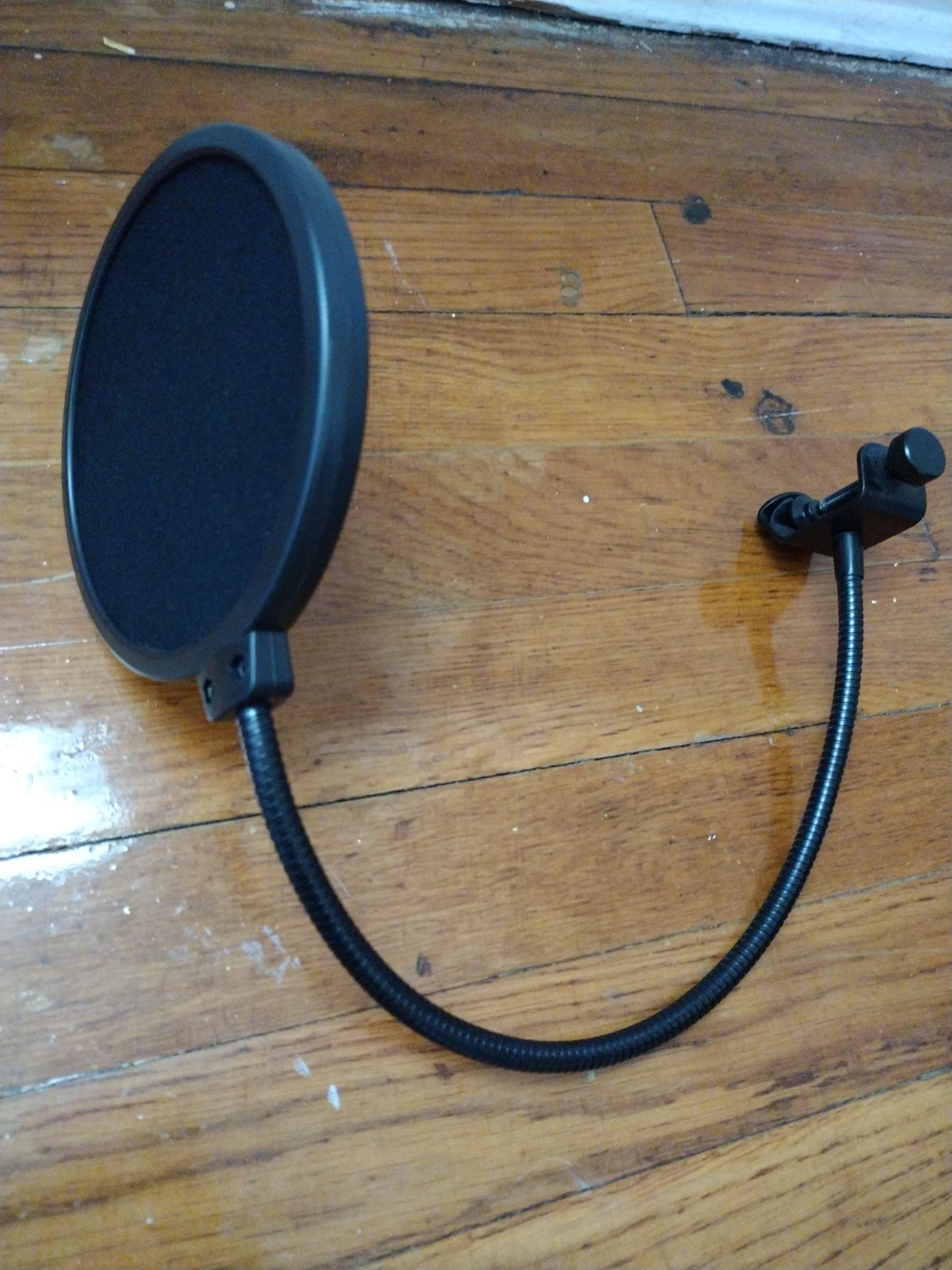 Black Pop Filter with Gooseneck and Clamp - photo 2