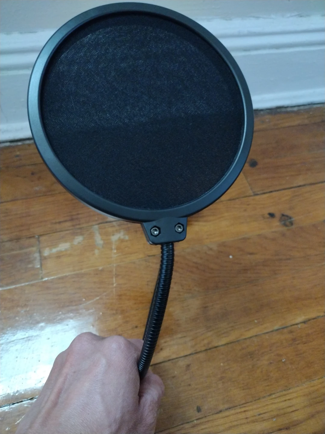 Black Pop Filter with Gooseneck and Clamp - photo 3