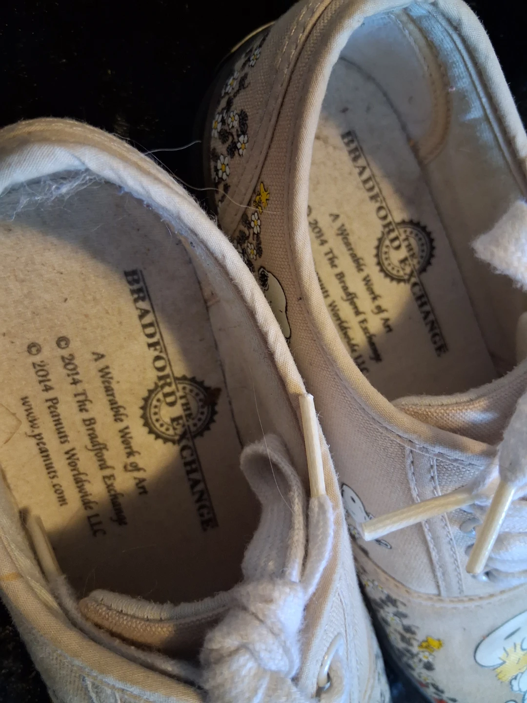 Bradford Exchange Snoopy & Woodstock Canvas Sneakers - photo 3