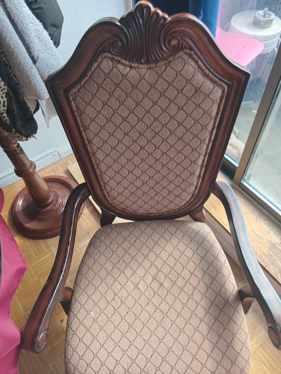 Ornate Wooden Armchair - photo 3