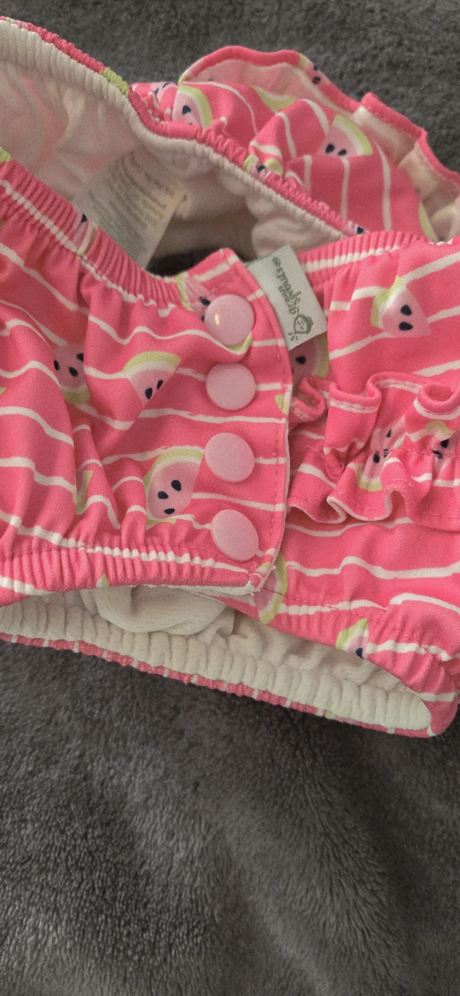 Green Sprouts Swim Diaper - 12 Months - Watermelon Print - photo 3