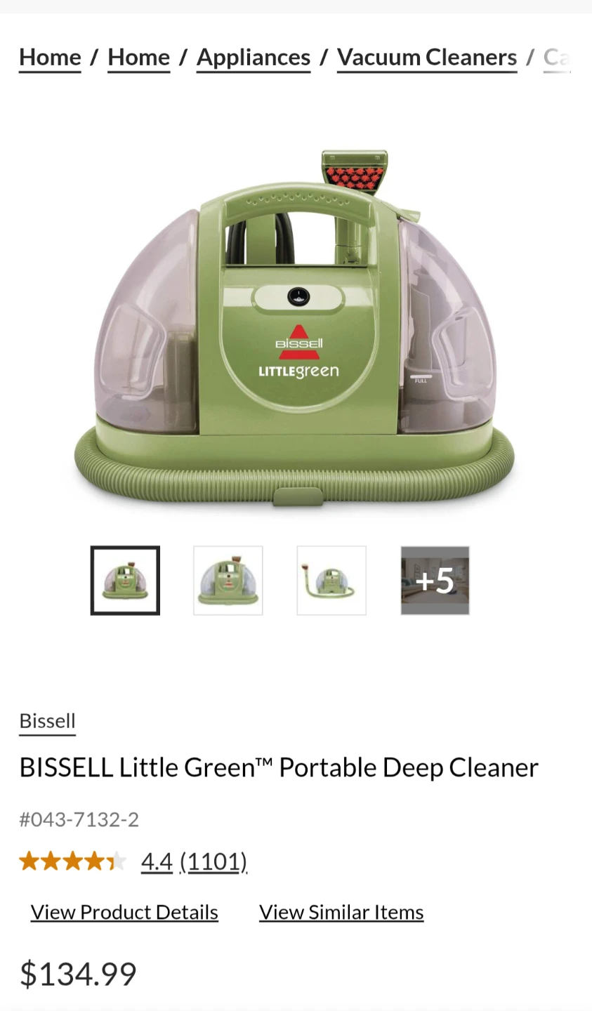 Bissell Little Green Portable Deep Cleaner