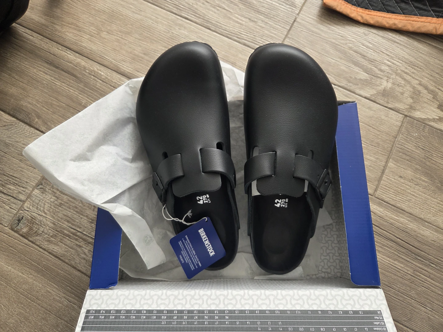 Birkenstock Boston Exquisite Leather Black