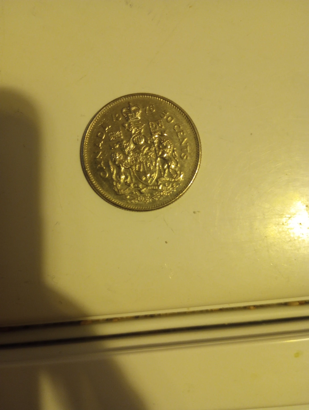 1976 Canada 50 Cents Coin