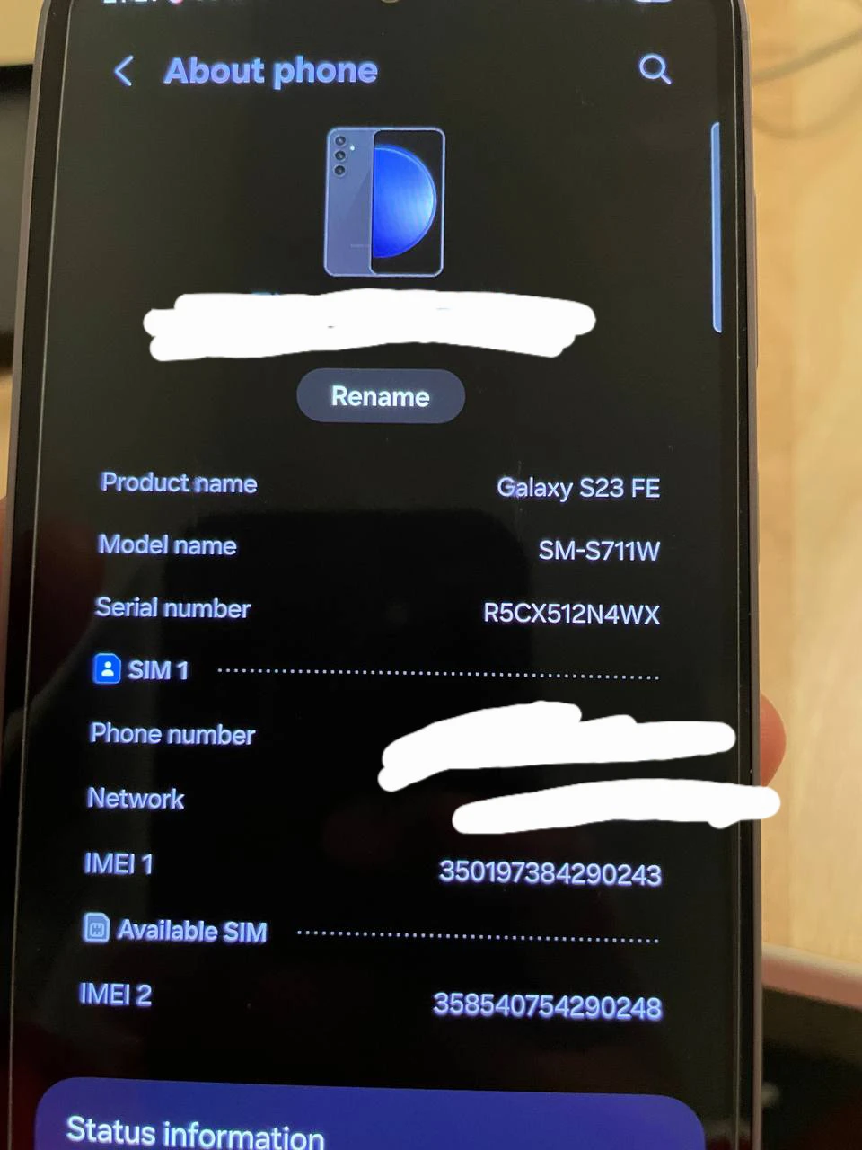 Samsung Galaxy S23 FE 5G Smartphone - photo 2