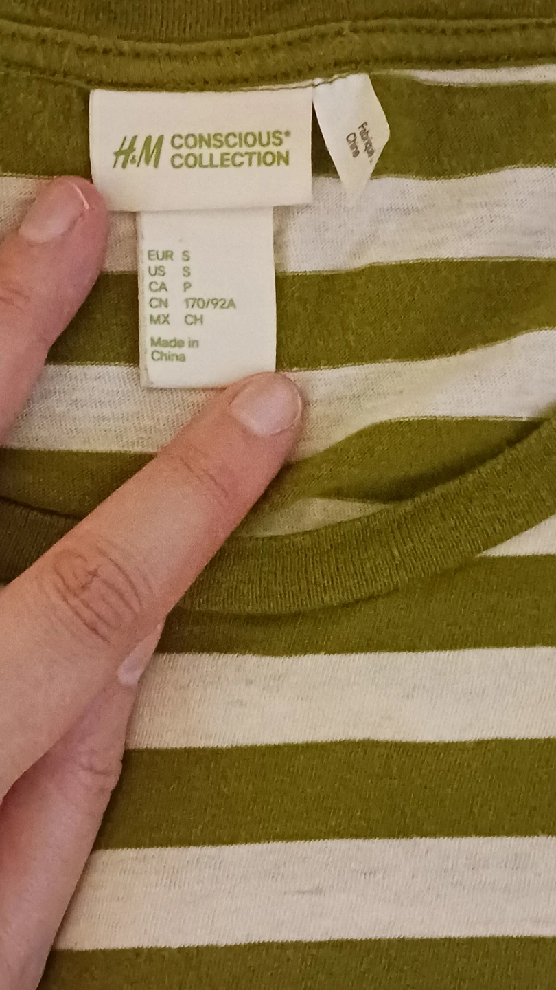 H&M Conscious Collection Striped T-Shirt - photo 2