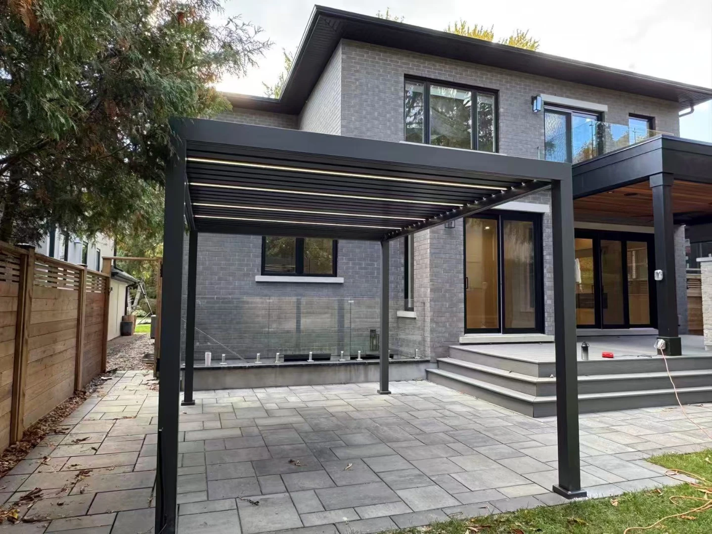 Modern Pergola with LED Lighting - photo 2