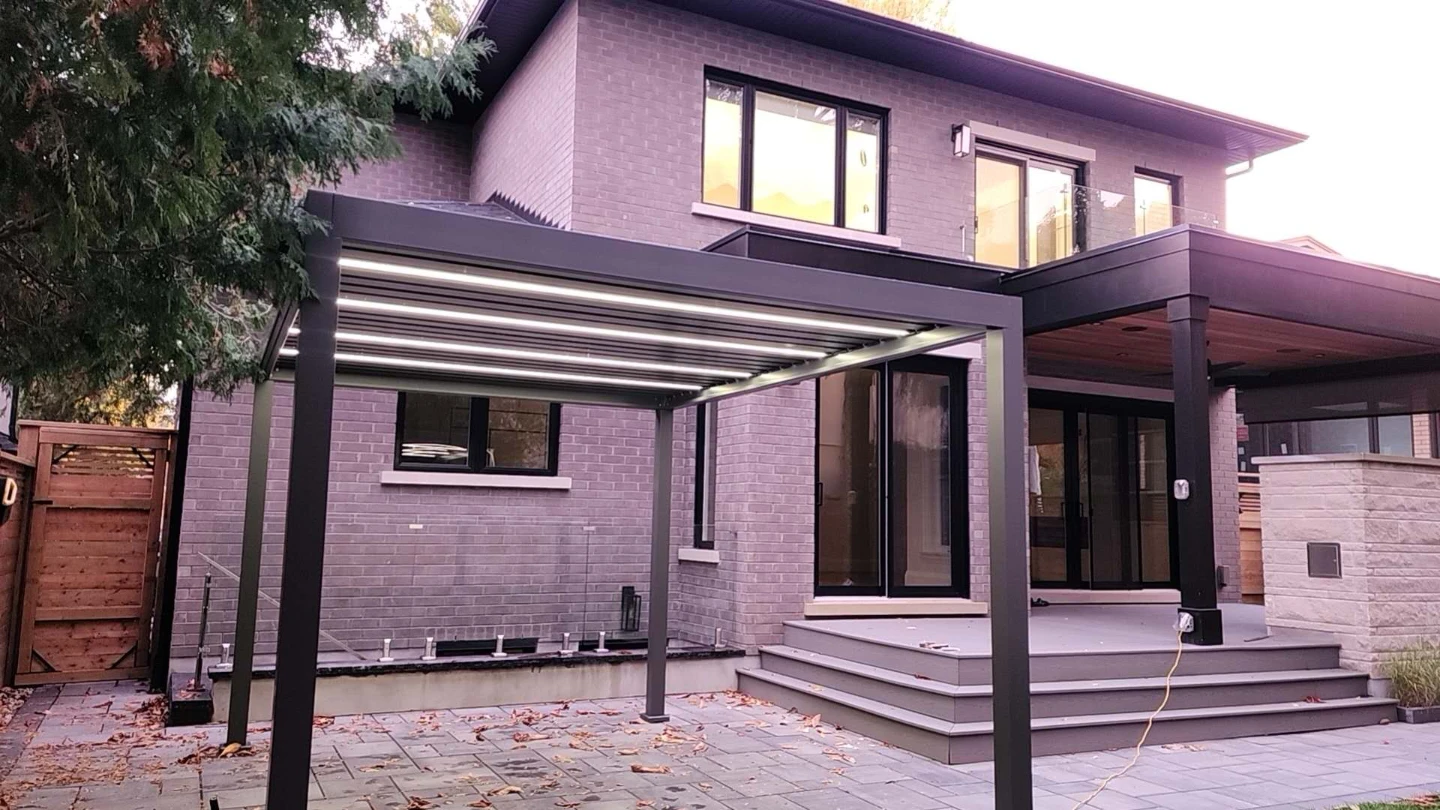 Modern Pergola with LED Lighting - photo 3