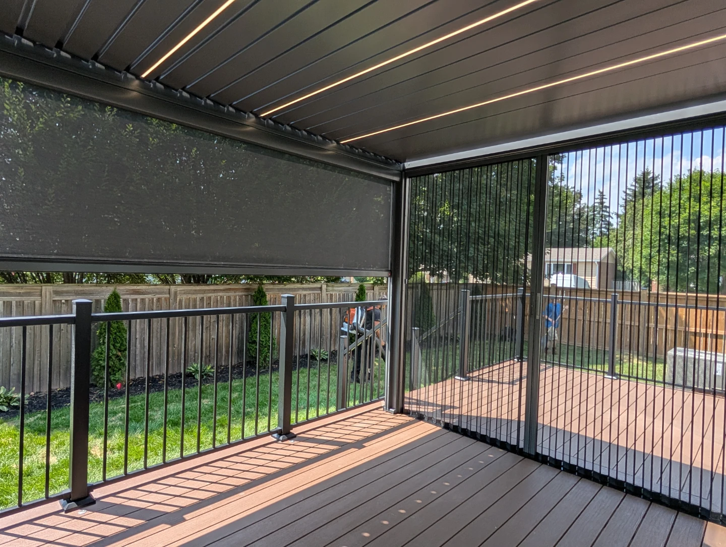 Modern Pergola with LED Lighting - photo 5