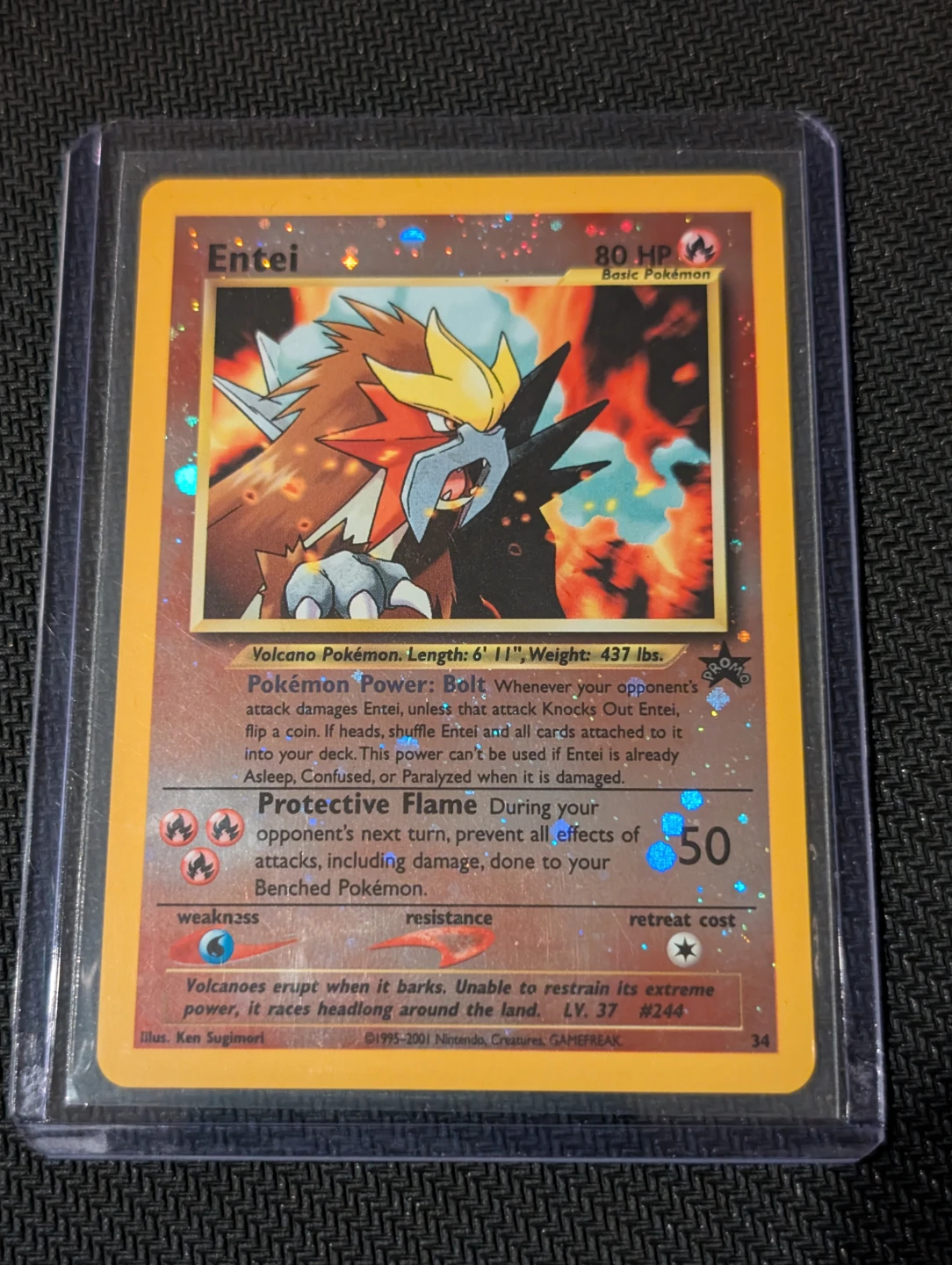 Entei WOTC Promo 34 - Pokemon - photo 5