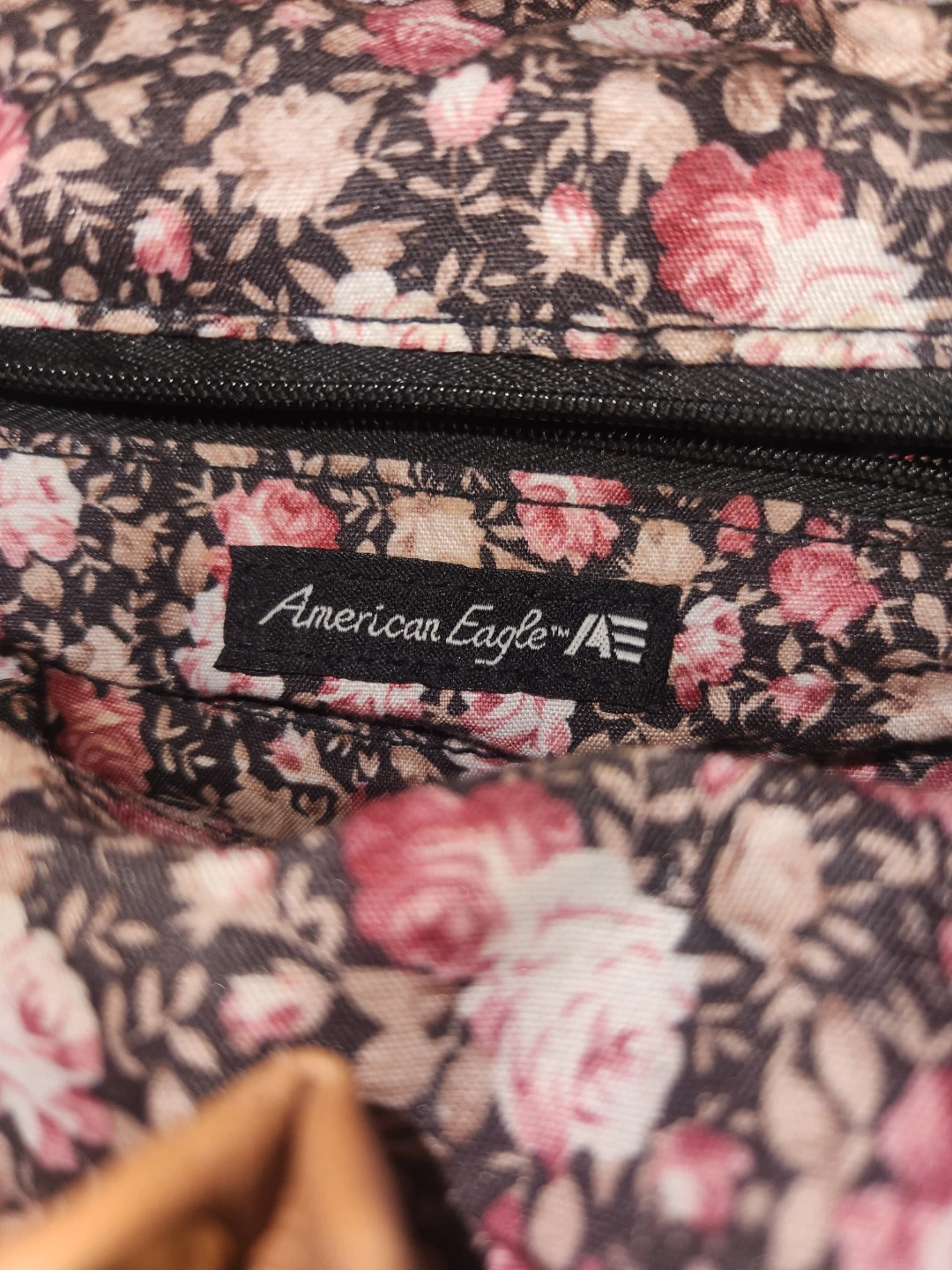 American eagle Brown Faux Leather Backpack - photo 2