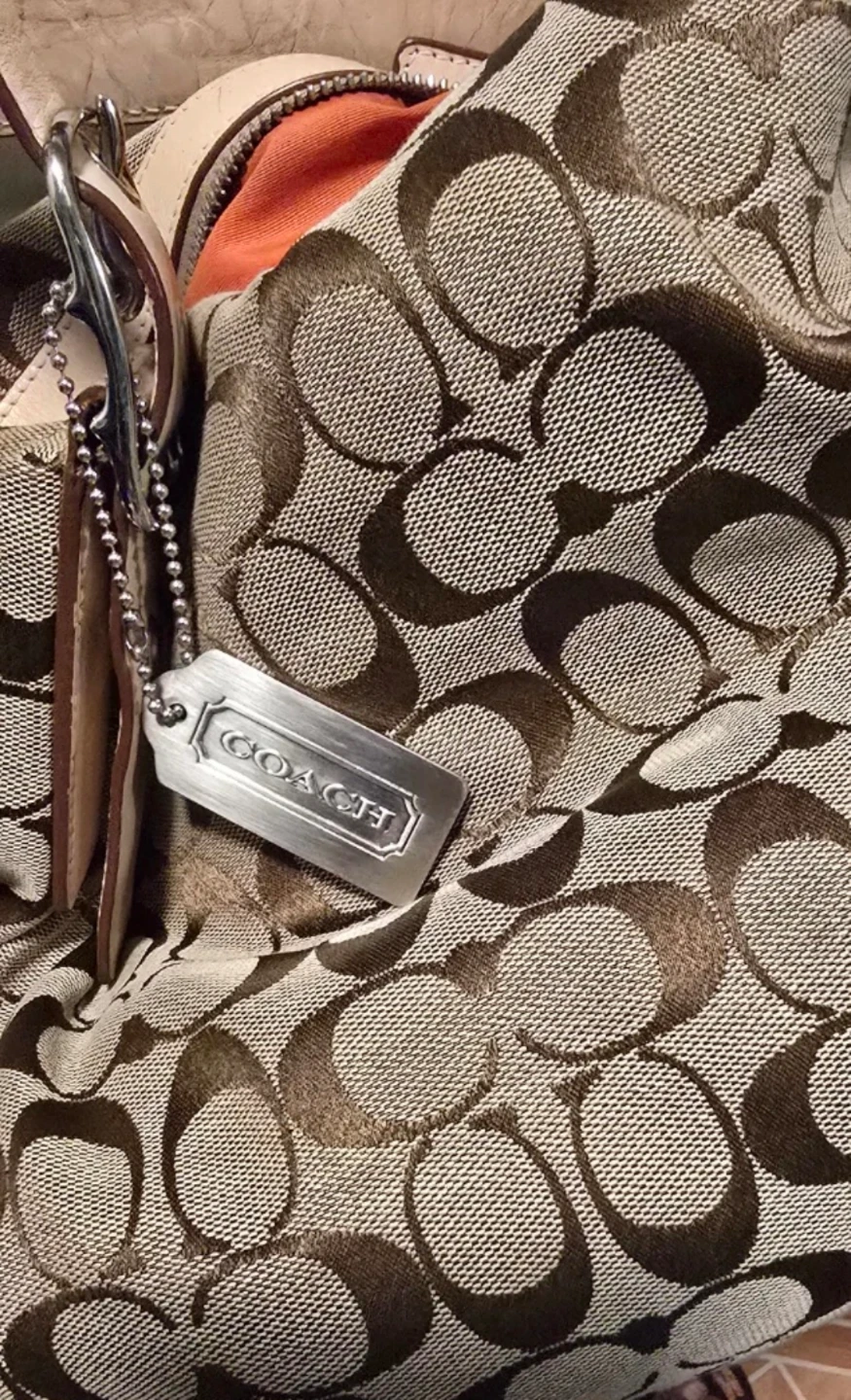 Coach Monogram Shoulder Bag - photo 4