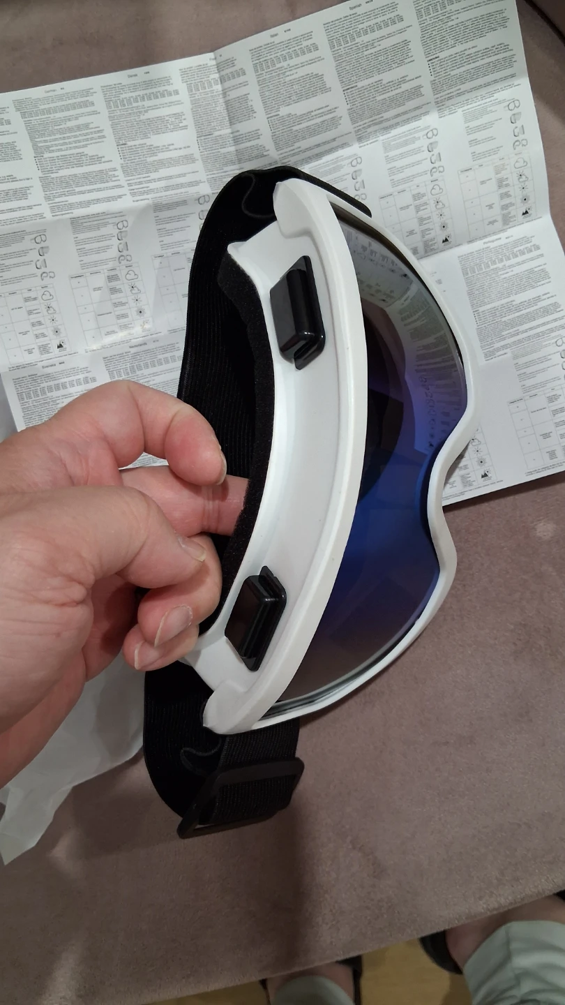 NEW Large Frame Snowboard Ski Goggles, UV400 Protection - photo 2