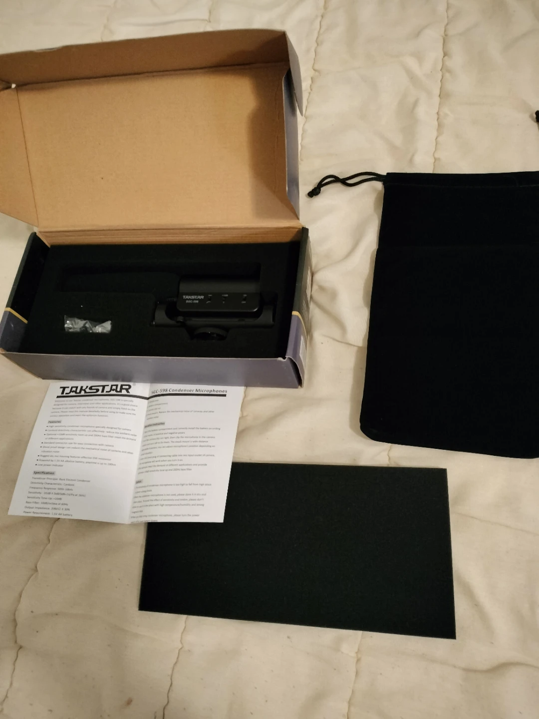 Takstar SGC-598 Recording Microphone - photo 2