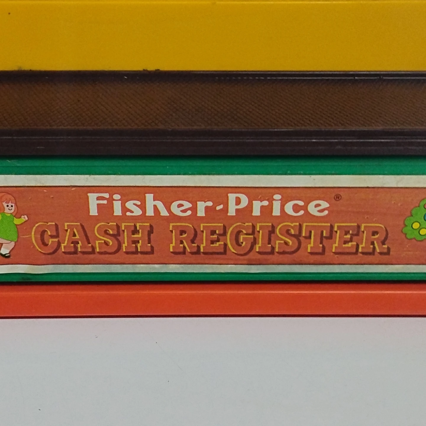 Fisher-Price vintage cash register and stovetop - photo 2