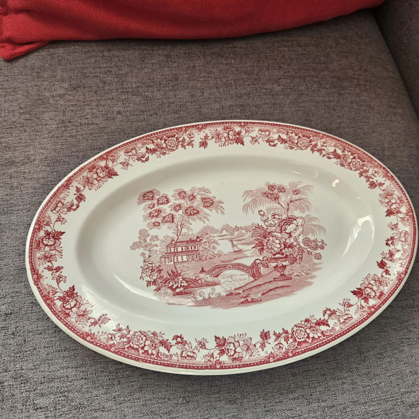 Clarice Cliff "Tonquin" Platter - photo 3