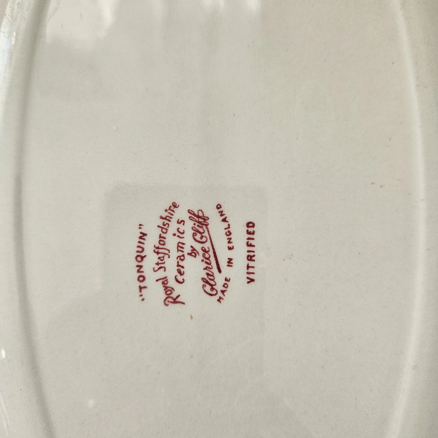 Clarice Cliff "Tonquin" Platter - photo 4