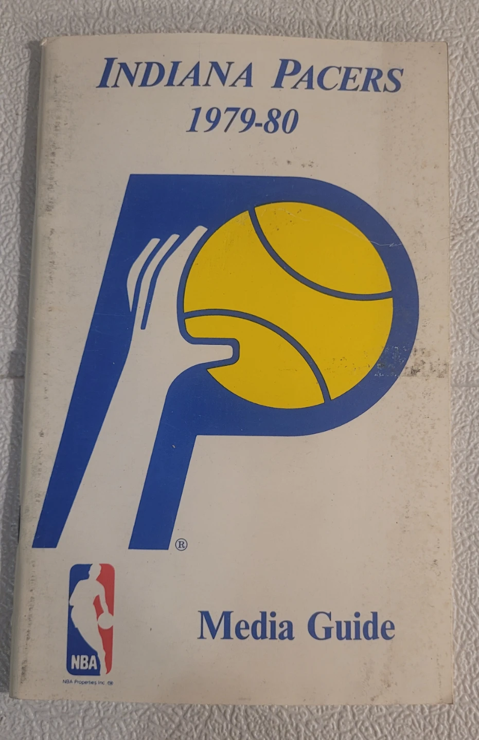 Indiana Pacers NBA 1979-80 Media Guide