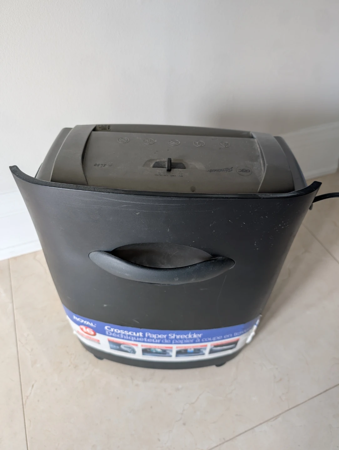 GBC Shredmaster SC60 Crosscut Paper Shredder - photo 3