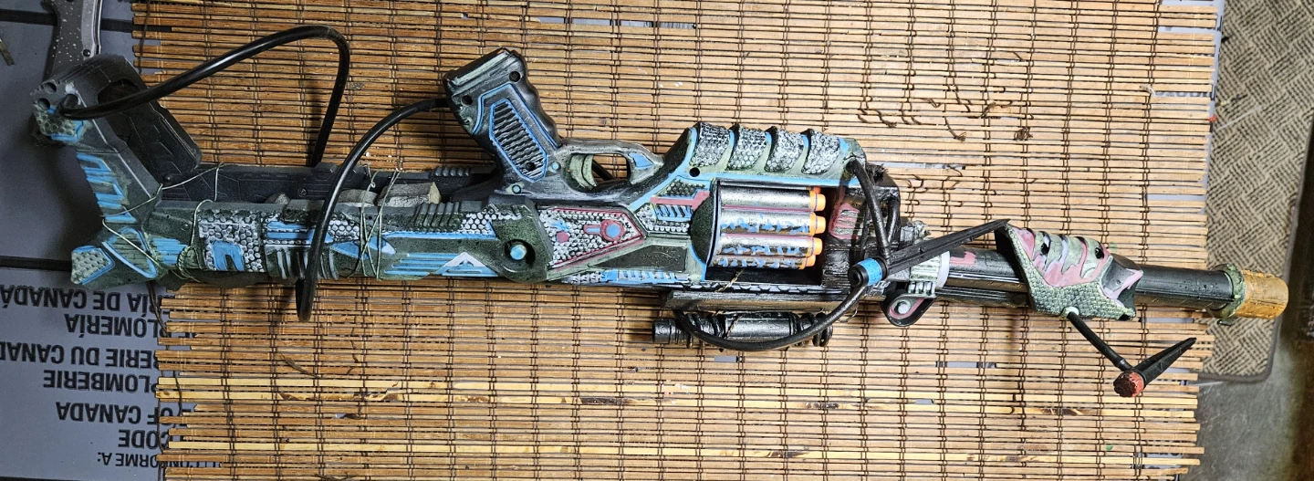 Custom Airbrushed Toy Gun nerf gun
