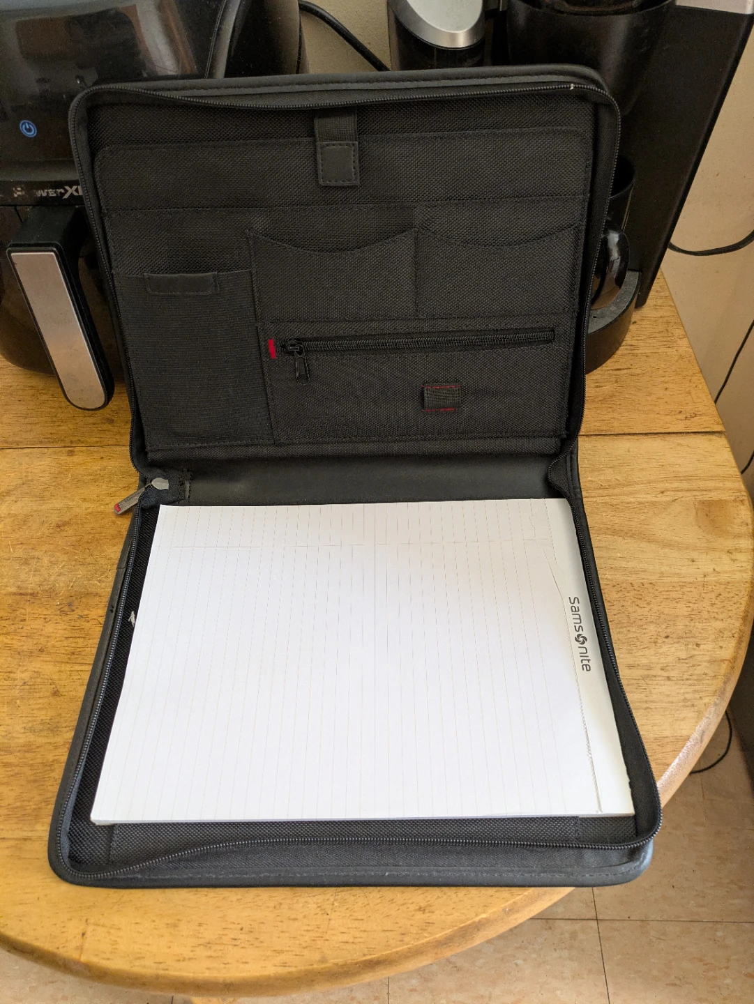 Samsonite Black Portfolio Organizer with Notepad - photo 3