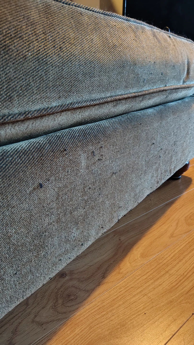 Free Ottoman with Wooden Legs - photo 4