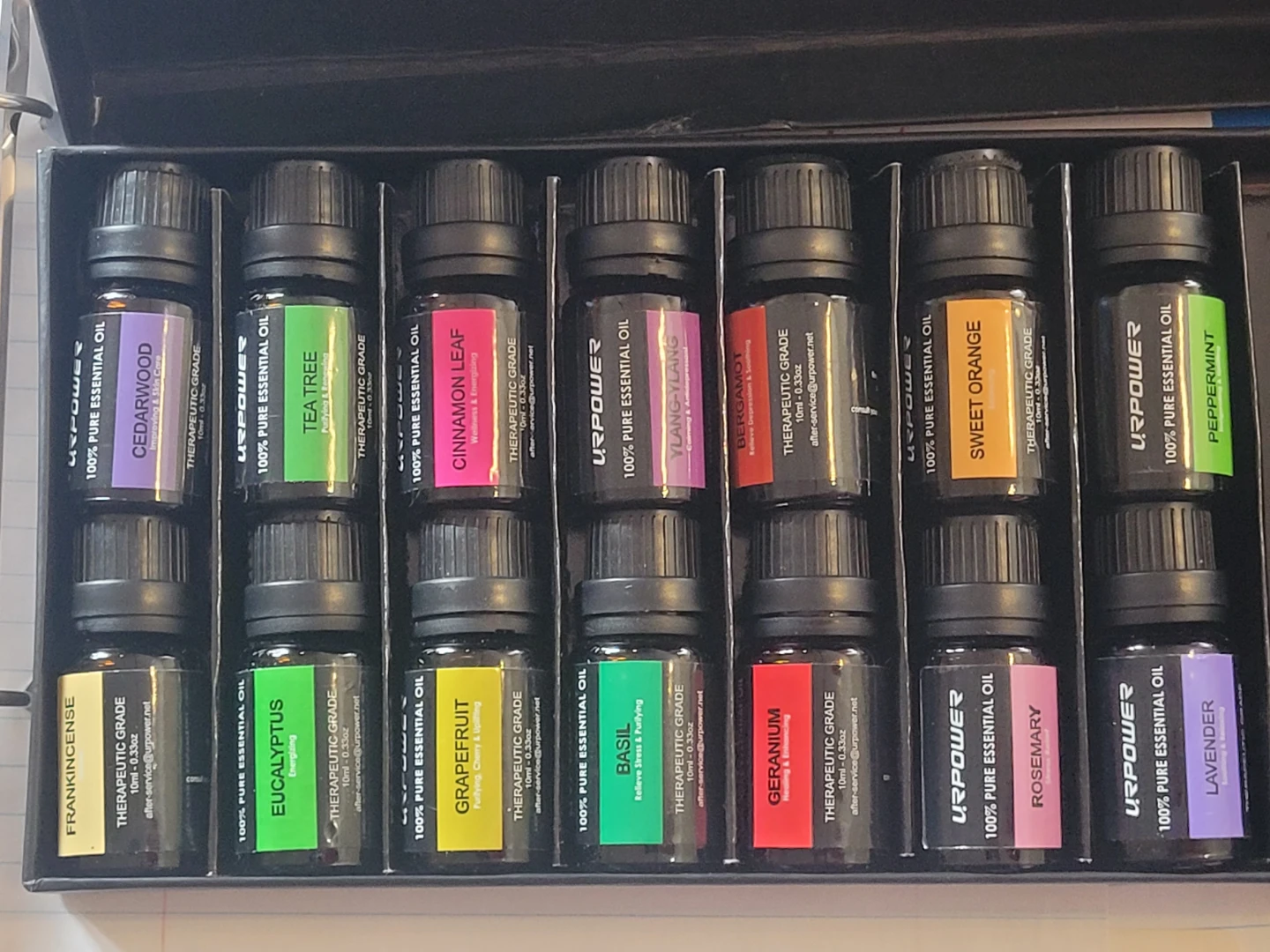 URPOWER 16 Best Selling Essential Oils Set - Therapeutic Grade - photo 2