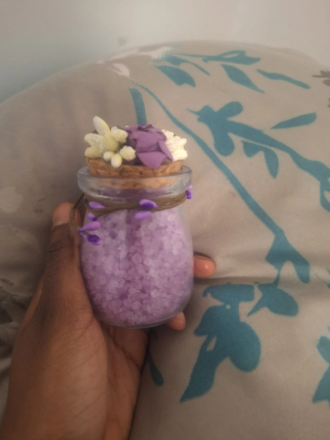 Jar of Lavender Bath Salts