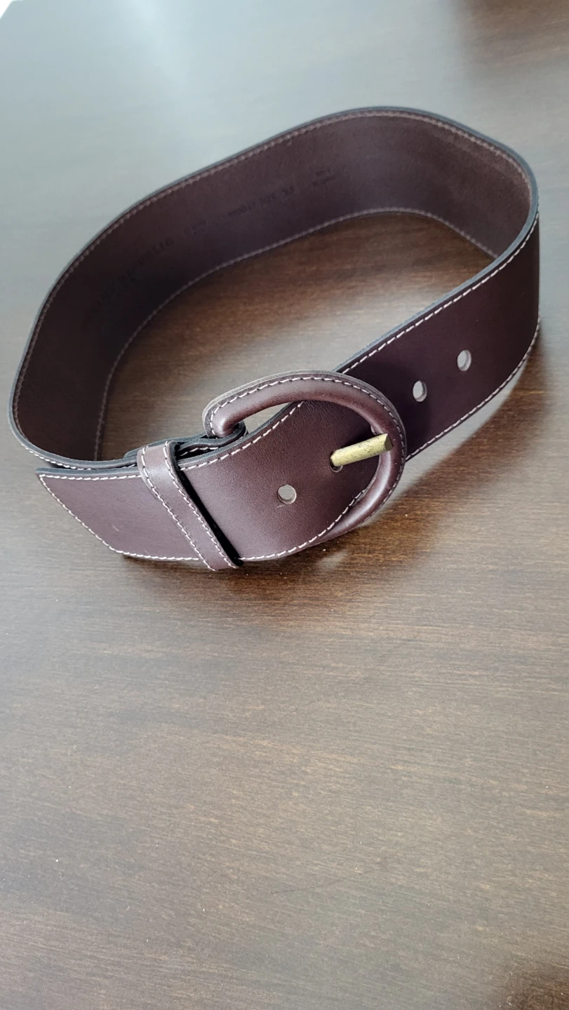 Banana Republic Brown Leather Belt with Buckle