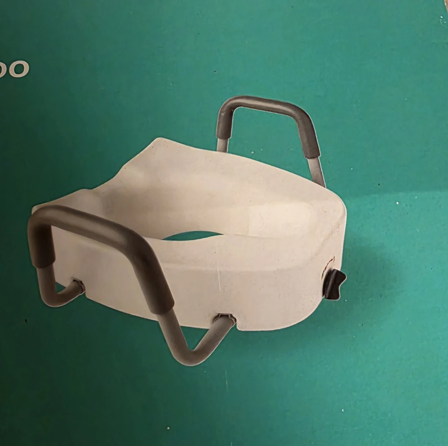 Medline Elevated Toilet Seat with Lock & Removable Arms - photo 3