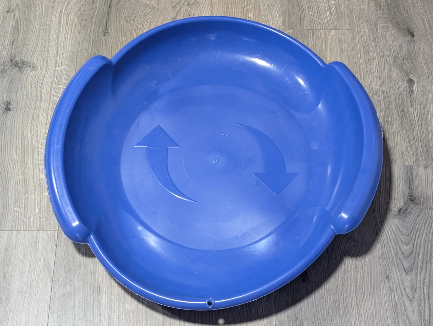 Blue Snow Saucer Sled