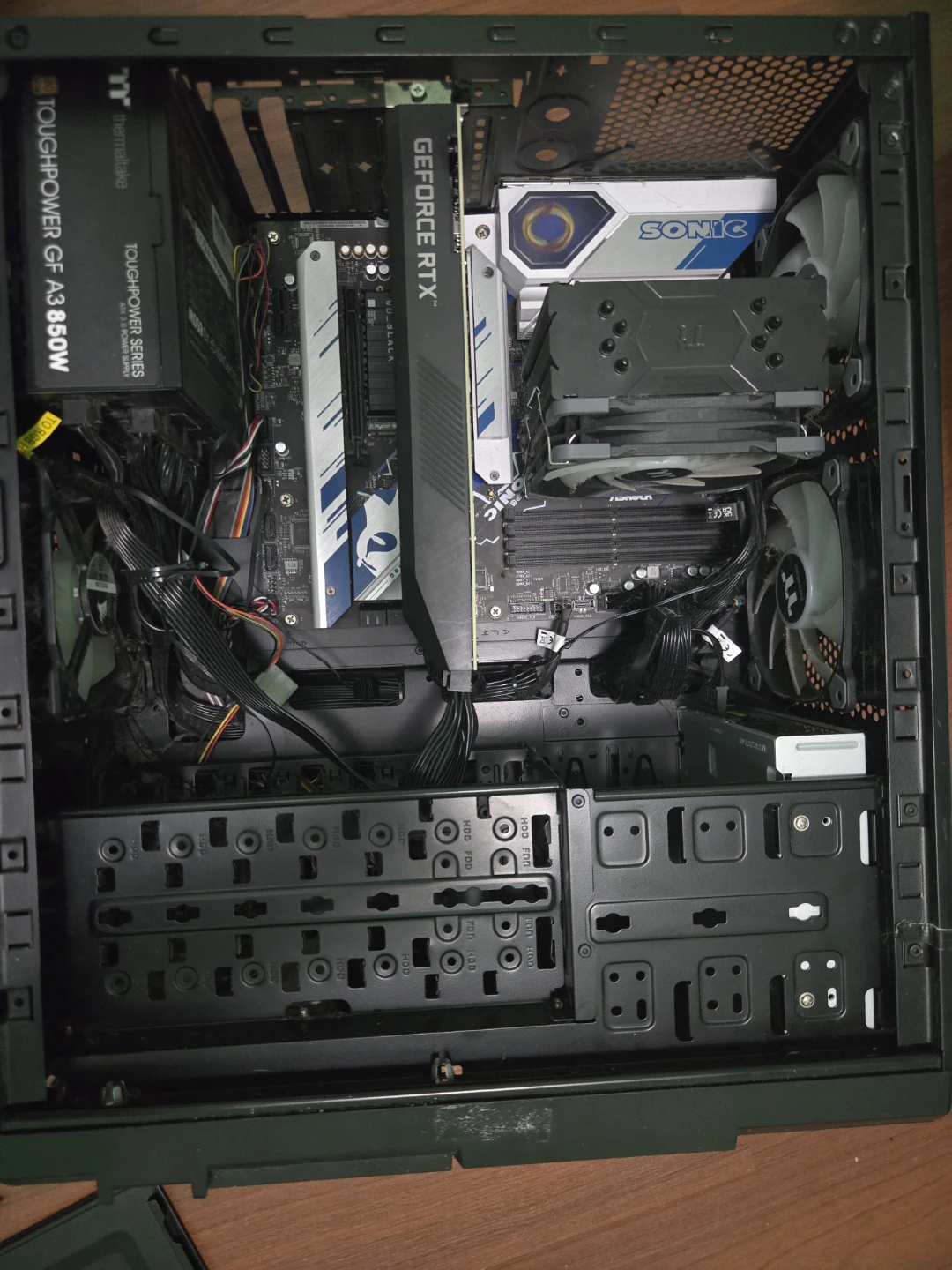 Sonic Asrock Motherboard CyberPowerPC Gaming Desktop Computer - photo 3