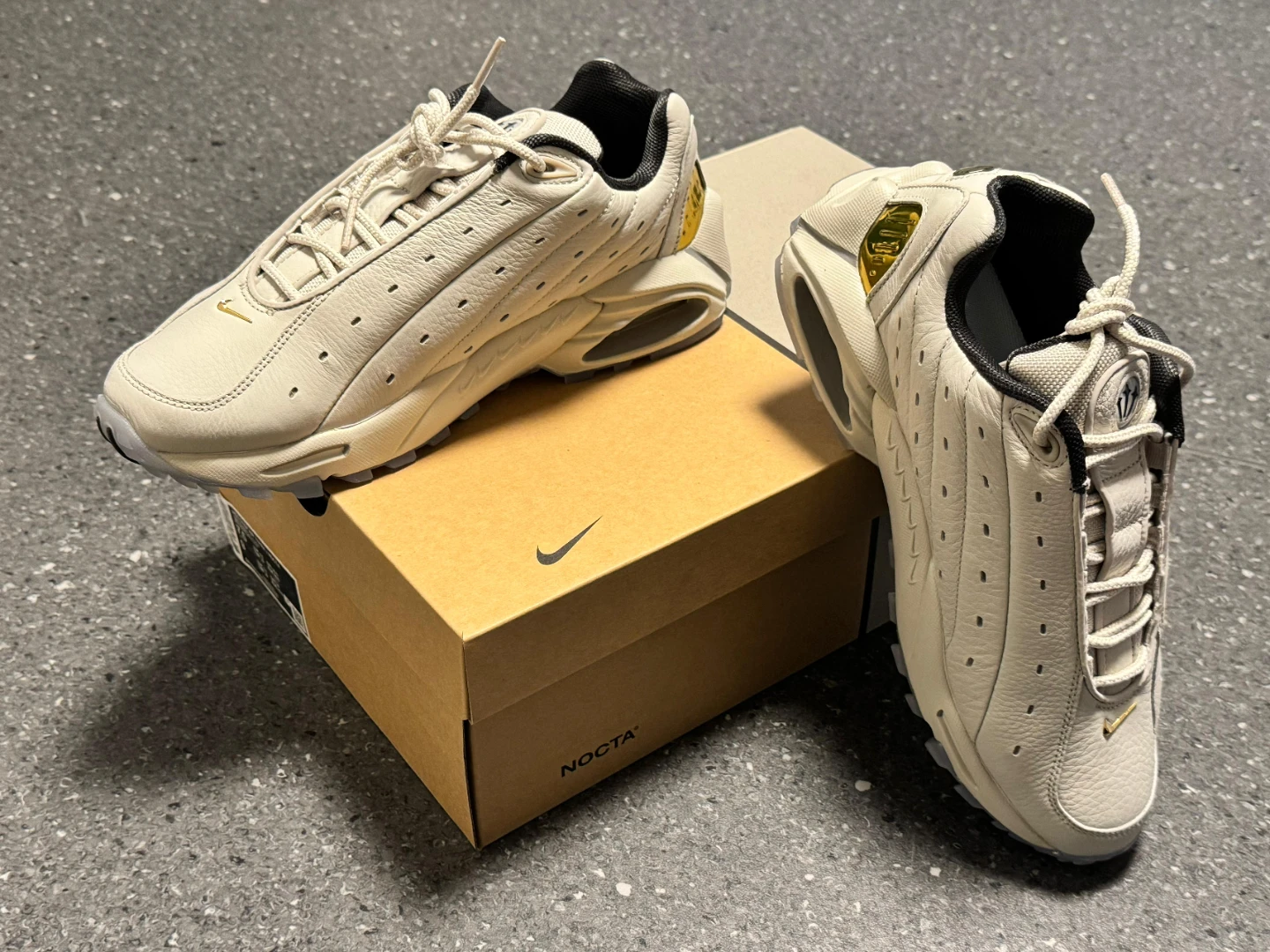 Nike x Drake NOCTA Hot Step Air Terra White Gold OG