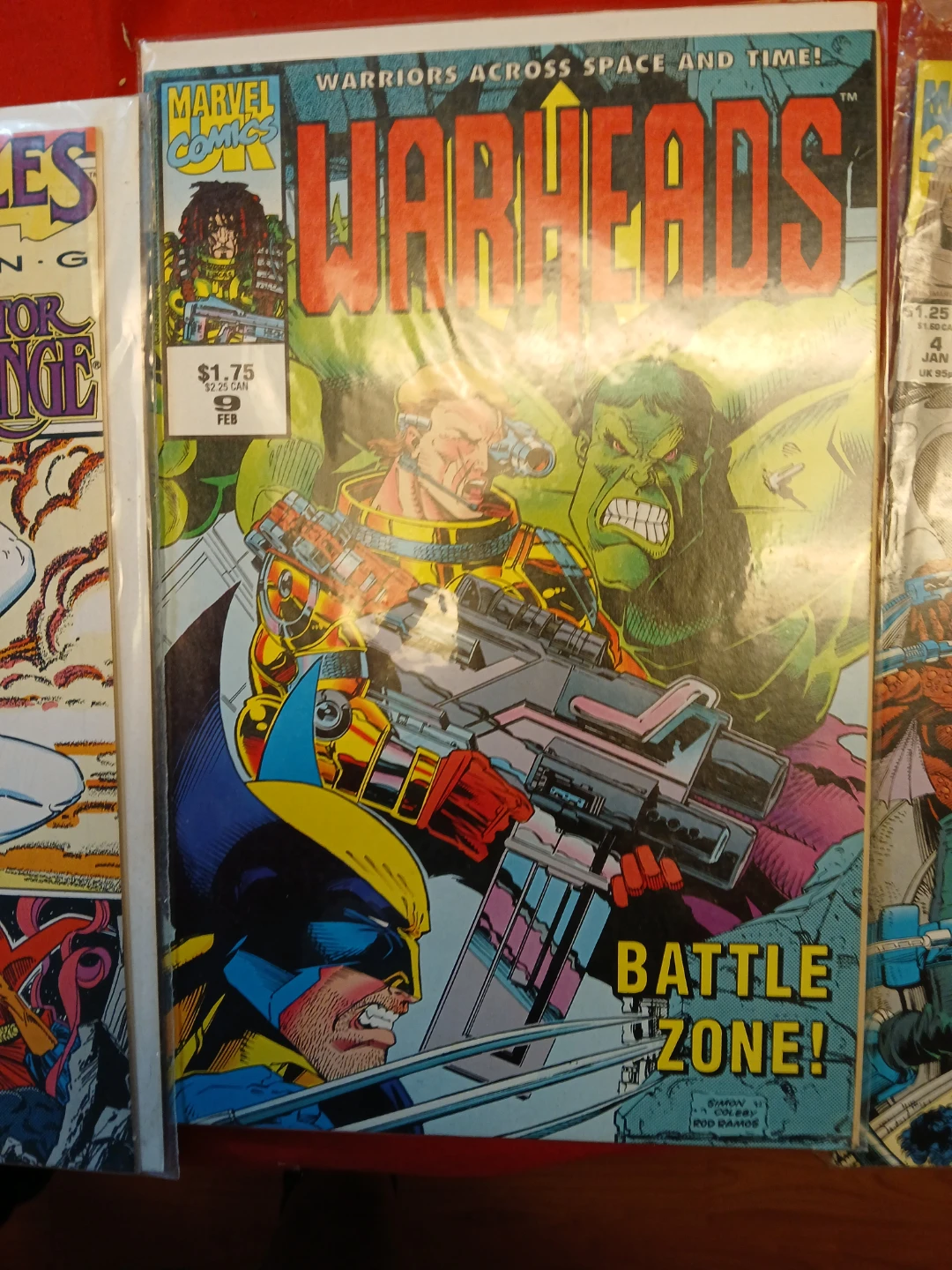 Marvel Comics Warheads #9 Comic Book