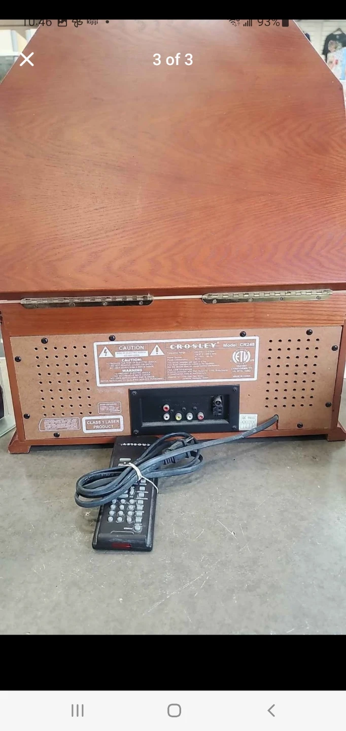 Crosley Record Player with CD Recorder - photo 3